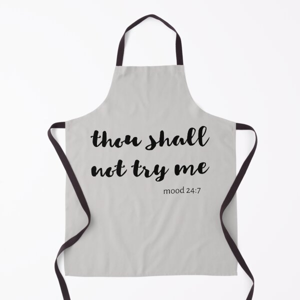 Item preview, thou shall not try me designed and sold by ThundalyLife.