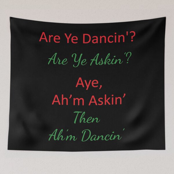 Item preview, Are ye Dancin.  The Scottish Request designed and sold by Tom Carpenter.