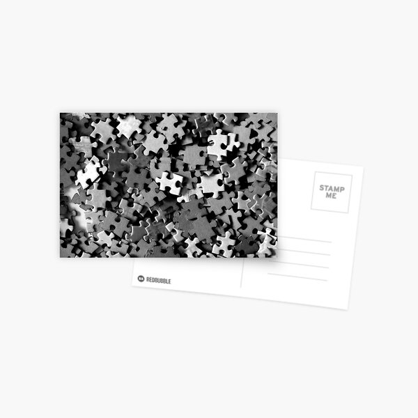 Jigsaw Puzzle Postcard