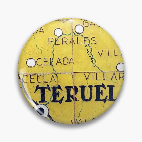 Item preview, MAP - TERUEL - CERAMIC - SPAIN - EUROPE  designed and sold by Tropical Blood.