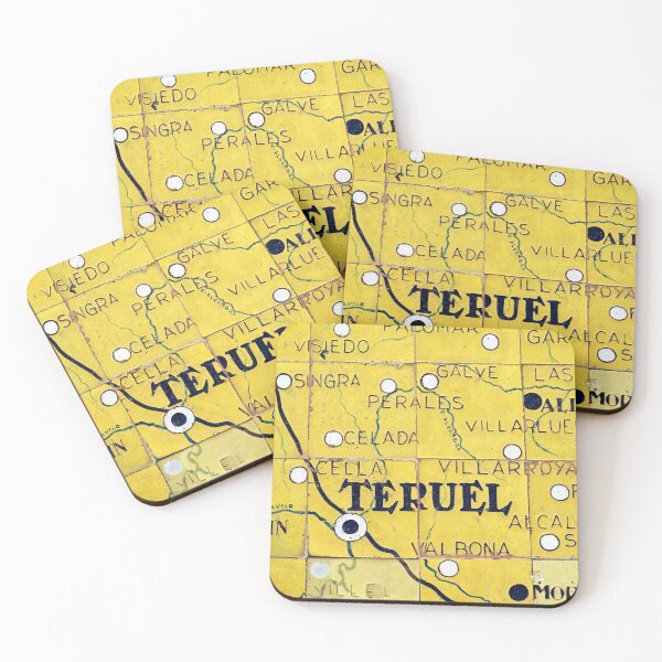 Item preview, MAP - TERUEL - CERAMIC - SPAIN - EUROPE  designed and sold by Tropical Blood.