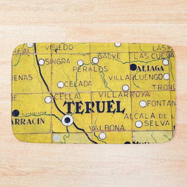 Item preview, MAP - TERUEL - CERAMIC - SPAIN - EUROPE  designed and sold by Tropical Blood.
