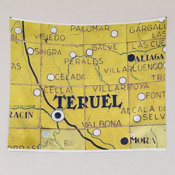 Item preview, MAP - TERUEL - CERAMIC - SPAIN - EUROPE  designed and sold by Tropical Blood.