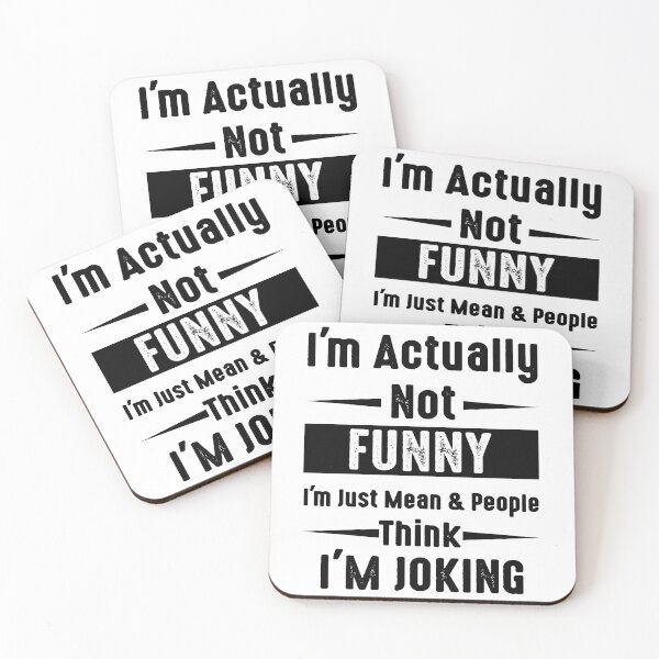 Item preview,  I'm Actually Not Funny designed and sold by Mr-tach.
