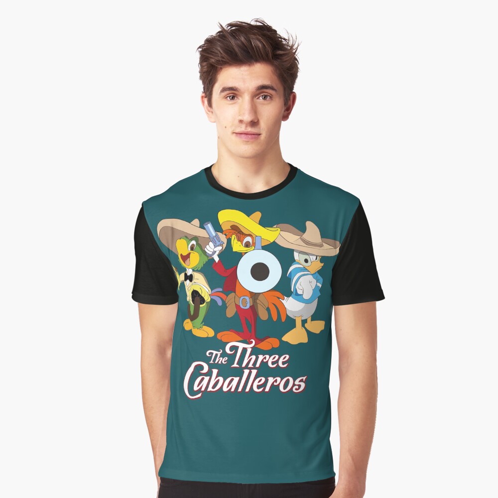 the three caballeros t shirt