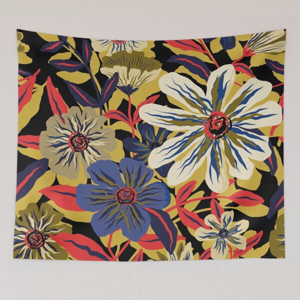 Item preview, flowers on overture gold designed and sold by artmosphdesign.