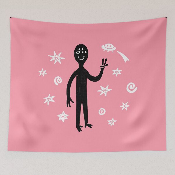Item preview, Peace Out Alien designed and sold by katdogdesign.
