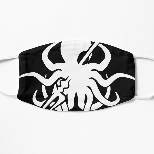 Arknights - Abyssal Logo (white) Mask