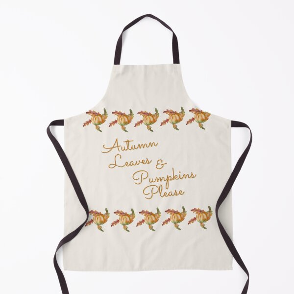 Item preview, Autumn Leaves & Pumpkins Please designed and sold by DFMY.
