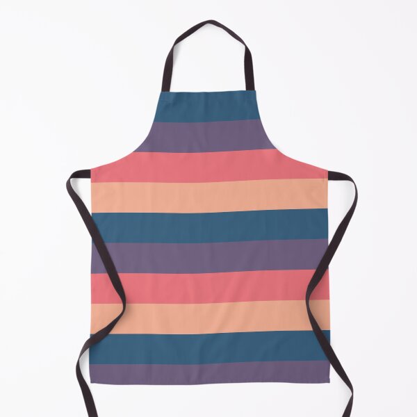 Item preview, Aesthetic Sunset colorful Striped Pattern designed and sold by lipemo.