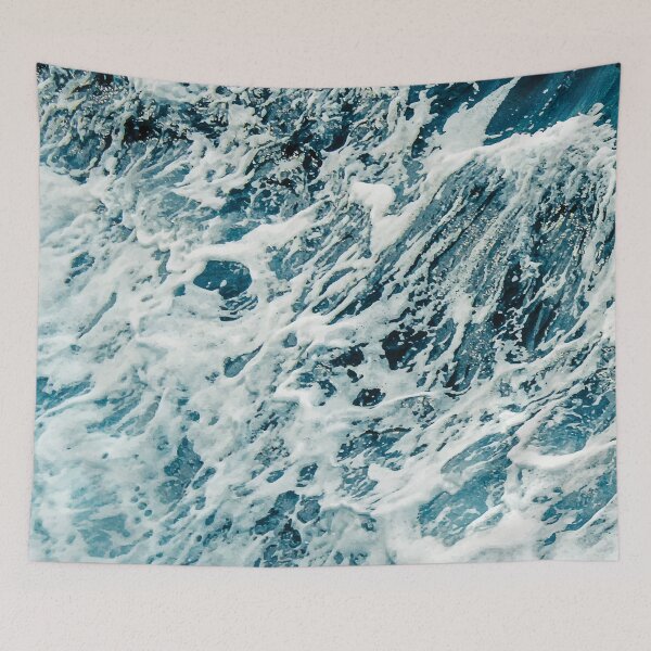 Item preview, Blue Ocean Waves designed and sold by PlanetPrints.