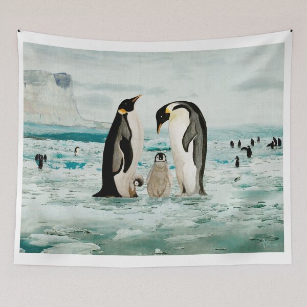Item preview, Emperor Penguin Family designed and sold by Angeles M. Pomata.