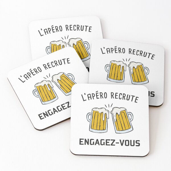 Item preview, humor alcohol beer aperitif original personalized parody army designed and sold by Catcrea.