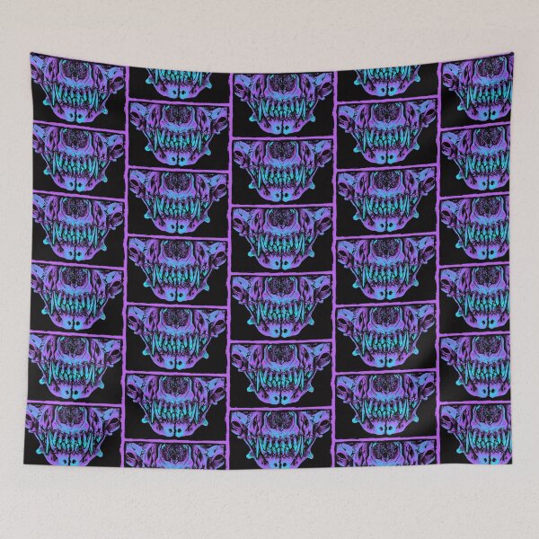 Item preview, Purple Canid Skull  designed and sold by Oblatrate.