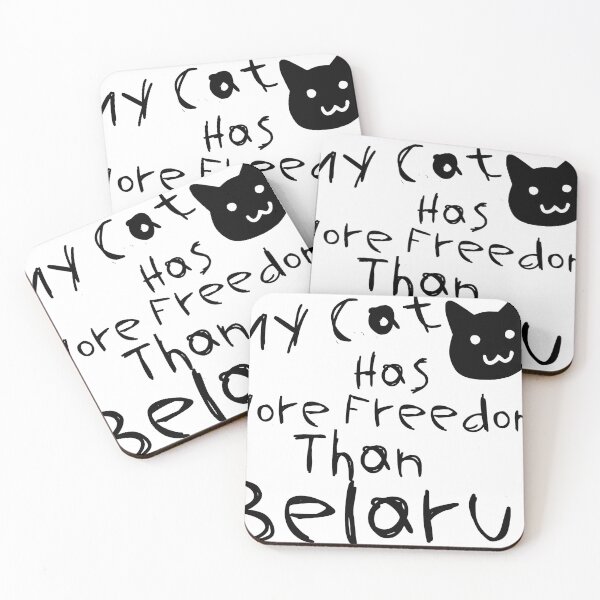 Item preview, My Cat Has More Freedom Than Belarus Funny designed and sold by UwillBeAwesome.