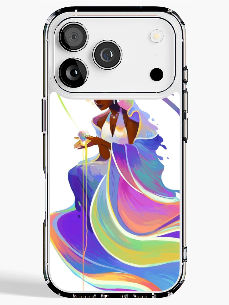 Thumbnail 1 of 5, iPhone Case, Jeweltone Robe designed and sold by GDBee.