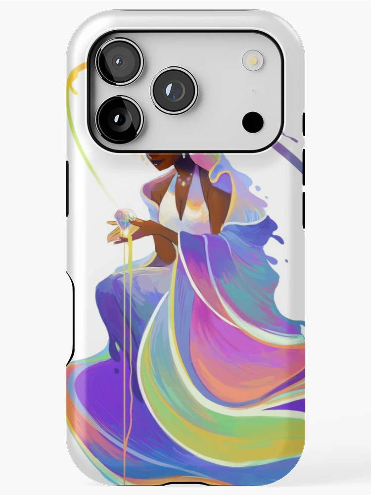 Thumbnail 1 of 4, iPhone Case, Jeweltone Robe designed and sold by GDBee.