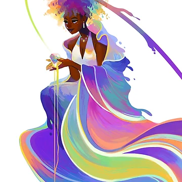 Artwork thumbnail, Jeweltone Robe by GDBee
