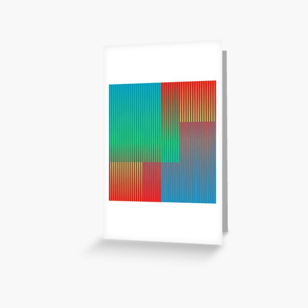 Kinetic Colors 1 Greeting Card