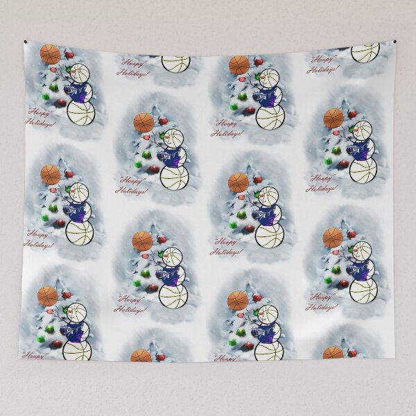 Item preview, Basketball Snowman Christmas  designed and sold by springdaleshops.