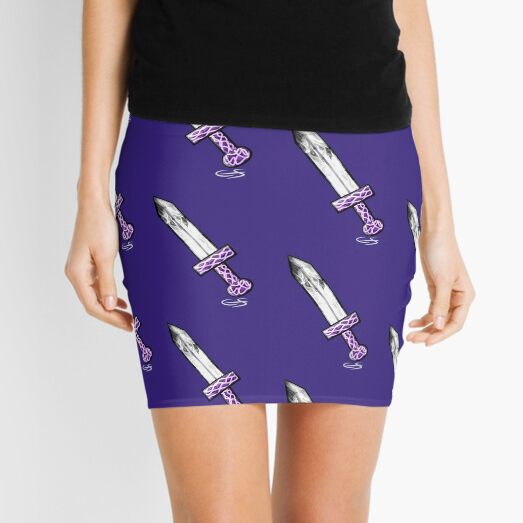 Sword Mini Skirts Redbubble - roblox katana waist