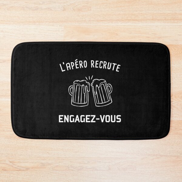 Item preview, humor alcohol beer apero original personalized recruits designed and sold by Catcrea.