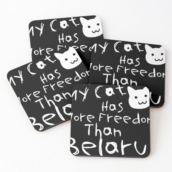 Item preview, Copy of My Cat Has More Freedom Than Belarus Funny designed and sold by UwillBeAwesome.
