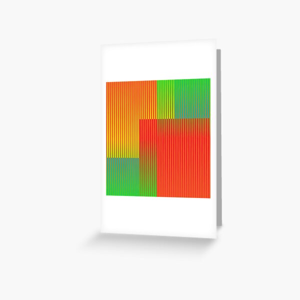 Kinetic Color 2 Greeting Card