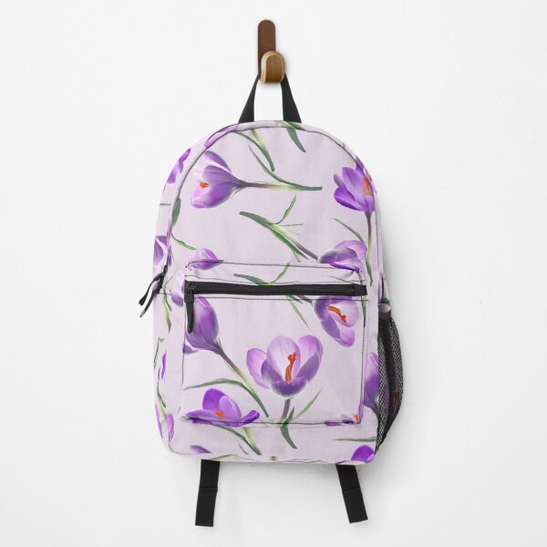 Item preview, Seamless floral design with crocus flowers for background, Endless pattern. designed and sold by svetlanna.