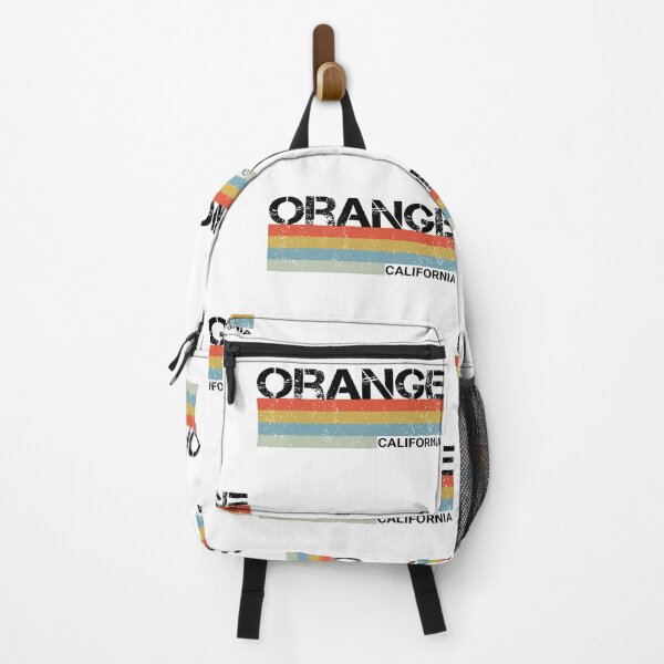 Artikelvorschau, Orange City Vintage Retro 80's Stripes entworfen und verkauft von sportsfans.