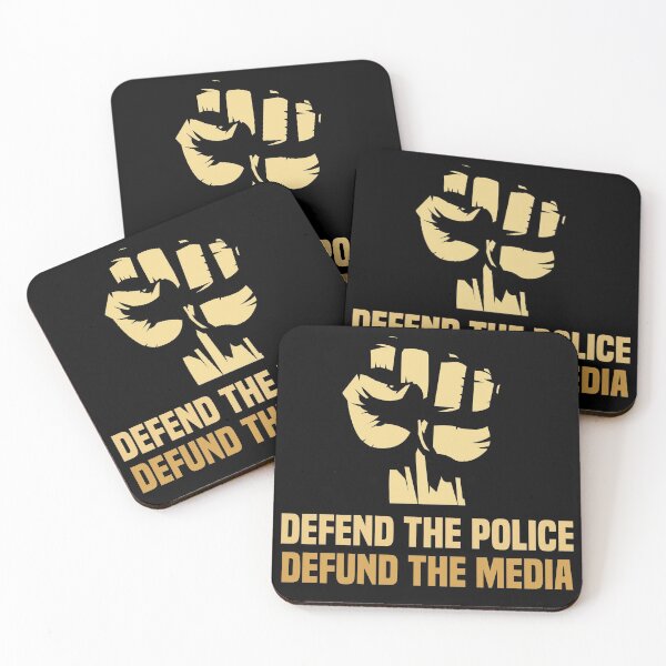 Item preview, Defend the police defund the media designed and sold by Bubsart78.