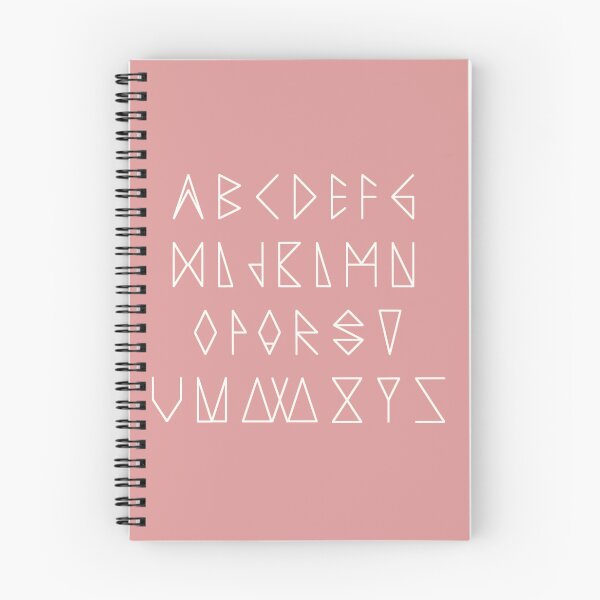 Artikelvorschau, Dreieck Rune Schriftart Weiß entworfen und verkauft von DenisaAlexandra.
