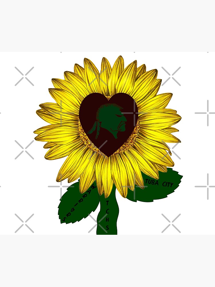 "Sunflower heart Warrior" Poster for Sale by ampe43 Redbubble