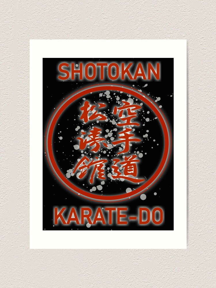 "Shotokan Karate-Do Kanji - for Karateka, Kyu and Sensei" Art Print for