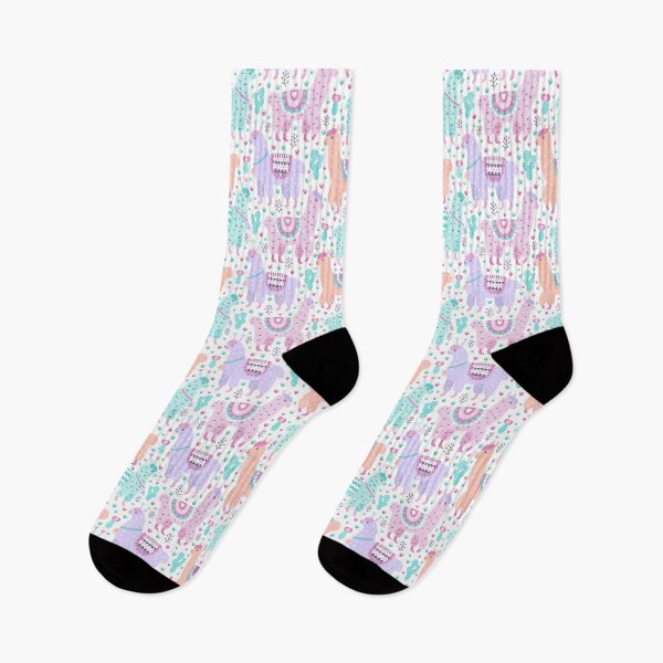 Item preview, Alpaca animal and cactus design pattern designed and sold by AidanShea.