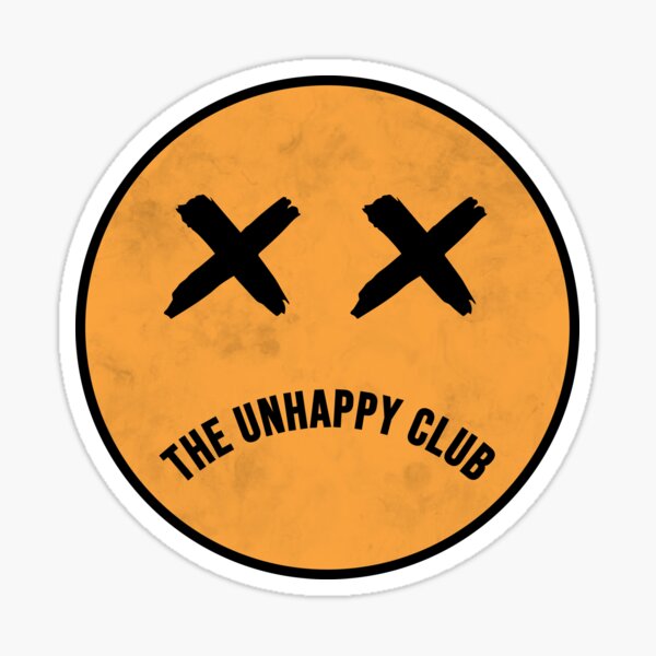 Item preview, The Unhappy Club designed and sold by kylerlueck.