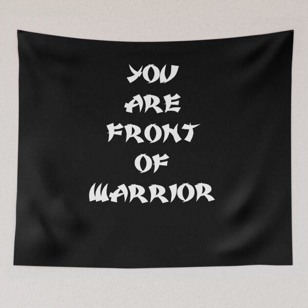 Item preview, FRONT OF WARRIOR FUNNY QUOTES designed and sold by martinosfr.