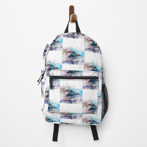 Item preview, Kingfisher Catching a Fish in the River designed and sold by Paulele.