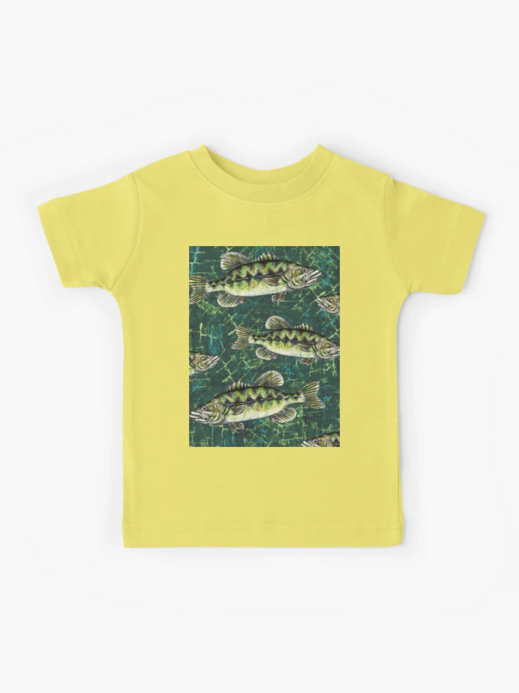 Hunting & Fishing Kids Camo Tee - Yellow