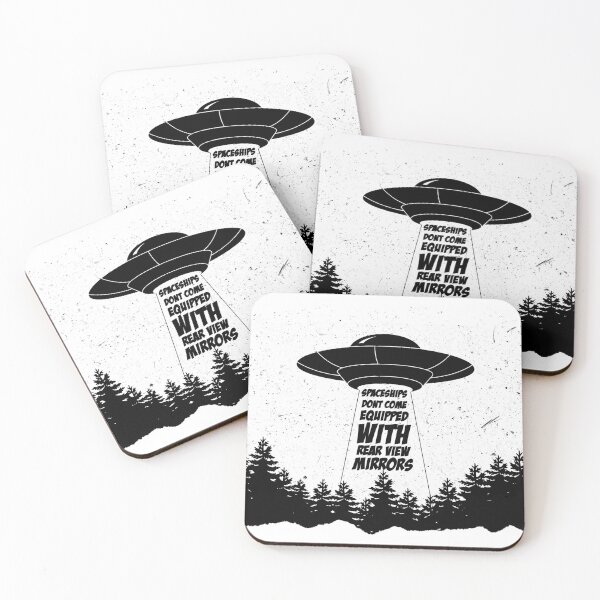 Item preview, Spaceships Don't COme Equpped With Rear View Mirrors designed and sold by blazikin.