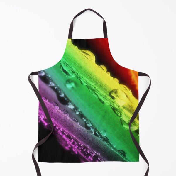 Item preview, Rainbow Water Drops on Leaves designed and sold by NeonAbstracts.