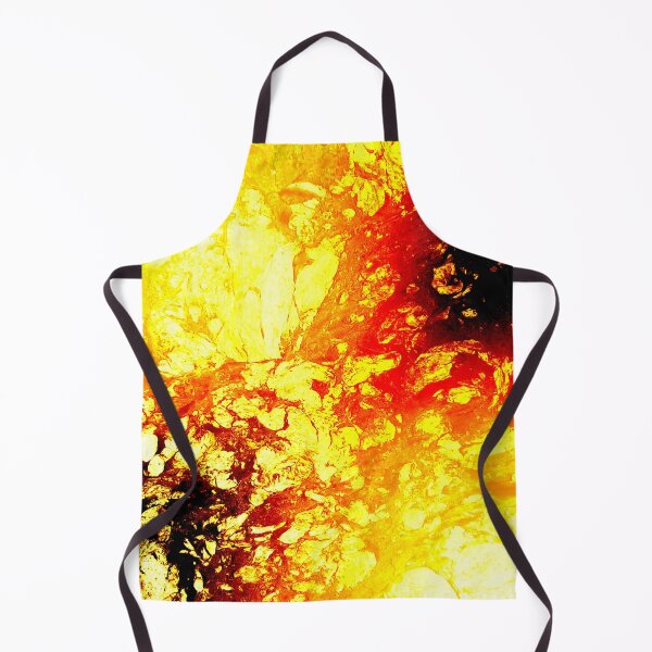 Item preview, Liquid Volcano Burn Orange Fire Abstract designed and sold by NeonAbstracts.
