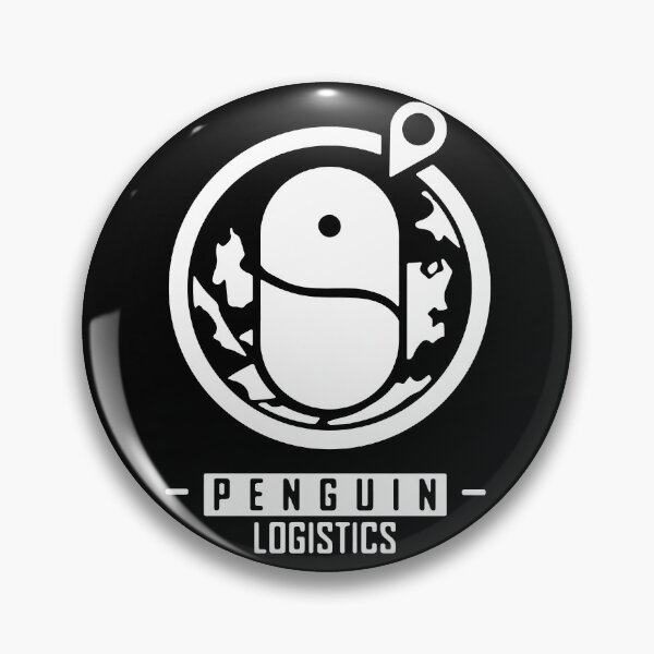 Item preview, Arknights - Logotipo de Penguin Logistics (blanco) designed and sold by ASTlogo.