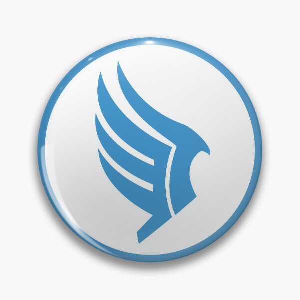 Item preview, Mass Effect - Paragon Logo (blue) designed and sold by ASTlogo.