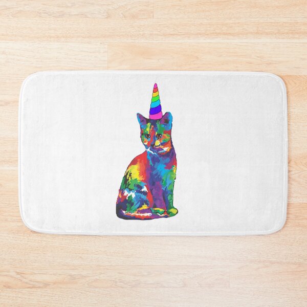 Item preview, Rainbow unicorn cat designed and sold by Designhub14.