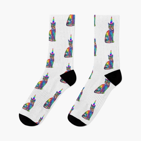Item preview, Rainbow unicorn cat designed and sold by Designhub14.