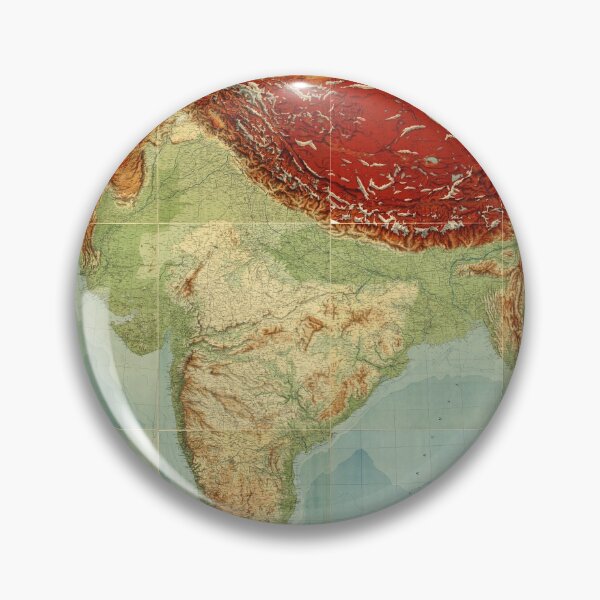 Item preview, Map of India (1917) designed and sold by allhistory.
