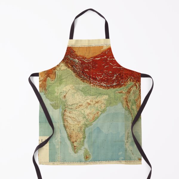 Item preview, Map of India (1917) designed and sold by allhistory.