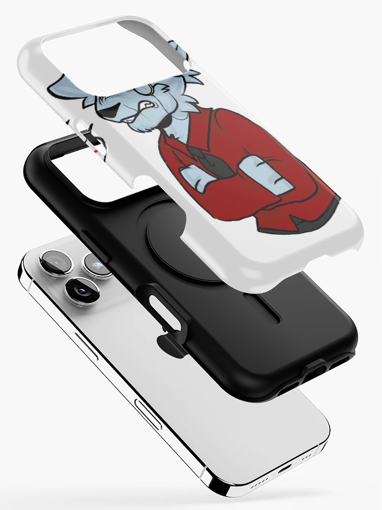 Thumbnail 2 of 4, iPhone Case, Grumpy wolf designed and sold by RottenMeat.