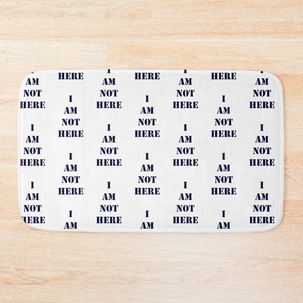Item preview, I AM NOT HERE 01, graphic, t-shirt. designed and sold by JulianFJones.
